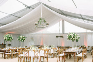 tent wedding saratoga national